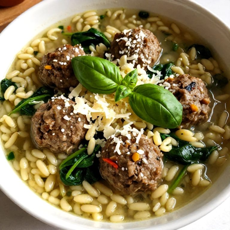 Turkey Meatball Soup