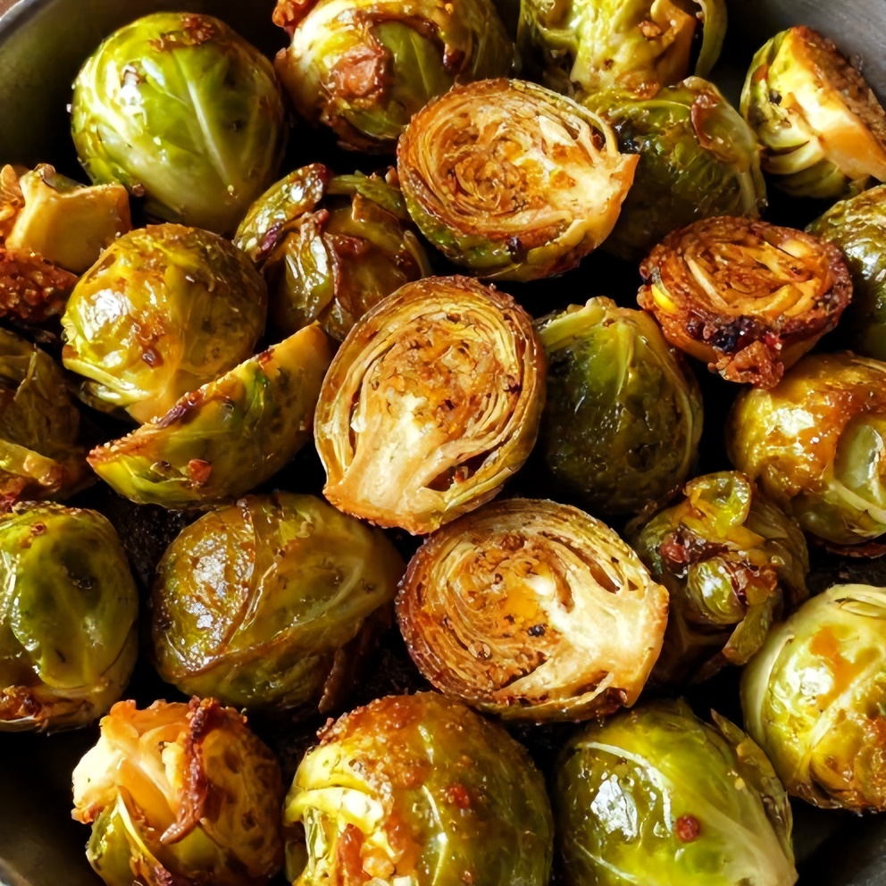 air fryer brussels sprouts