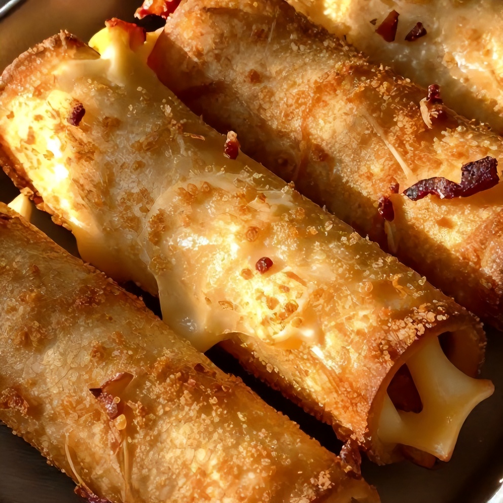 Bacon Mac 'n' Cheese Taquitos