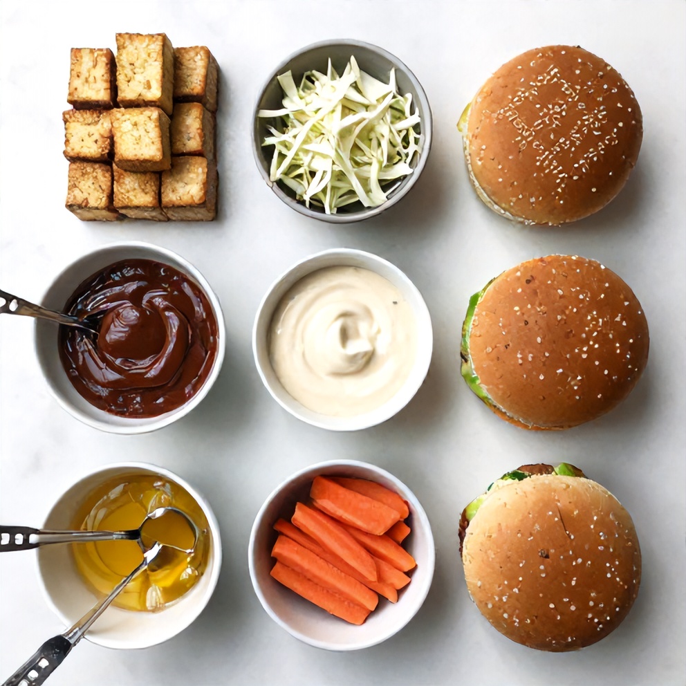 BBQ tofu sandwich ingredients