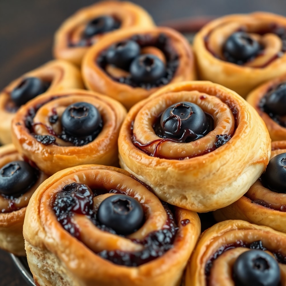 blueberry cinnamon rolls