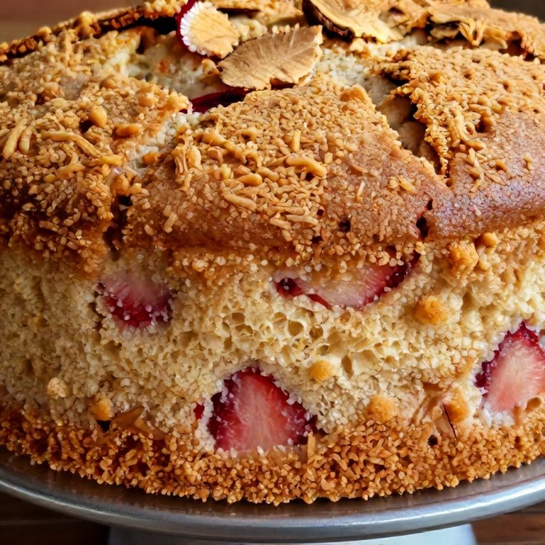 Strawberry Milkshake Pound Cake