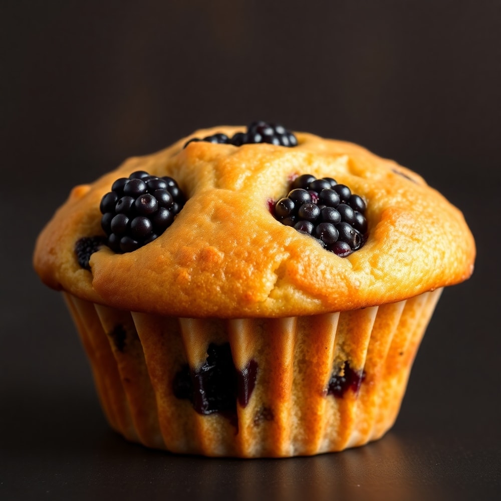 blackberry muffins