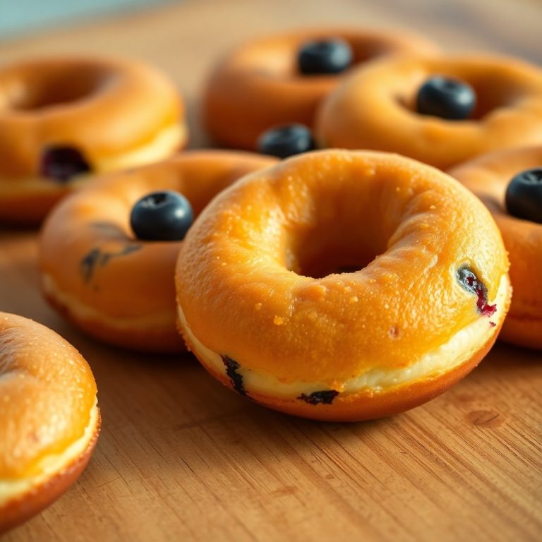 blueberry cake donuts