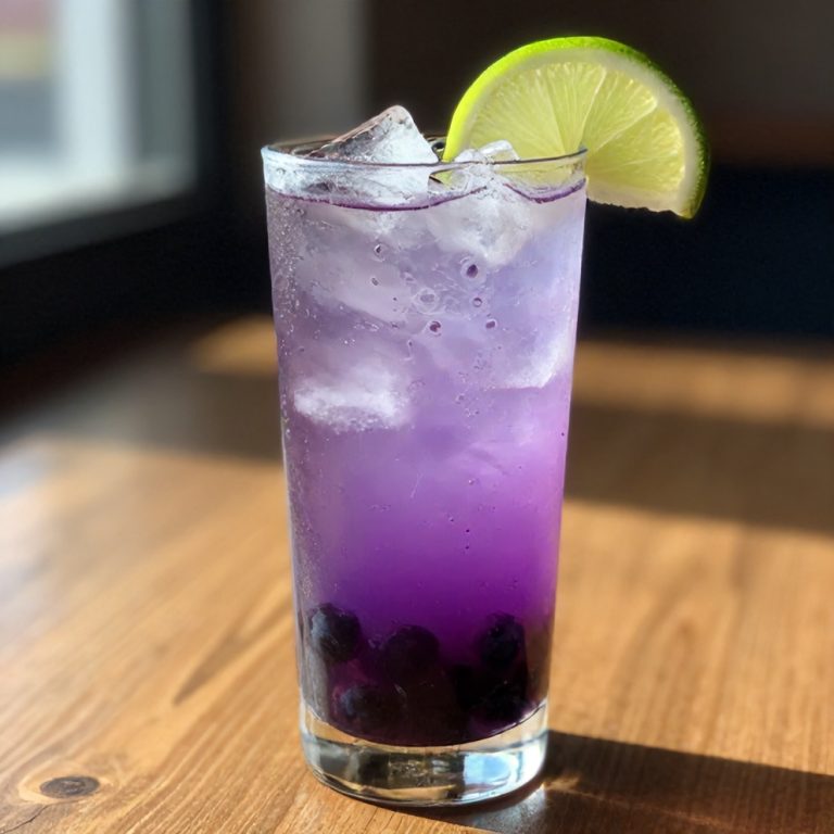 blueberry coconut water drink