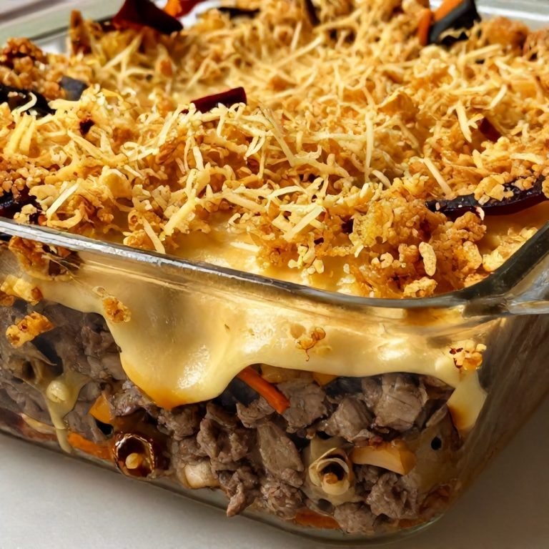 Cheesy Hamburger Casserole