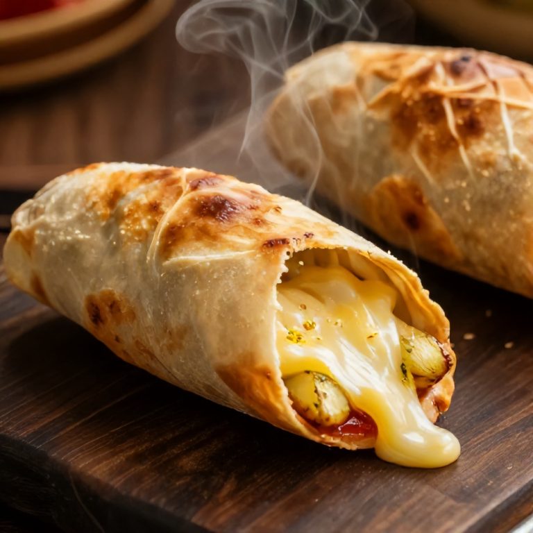 cheesy potato burritos