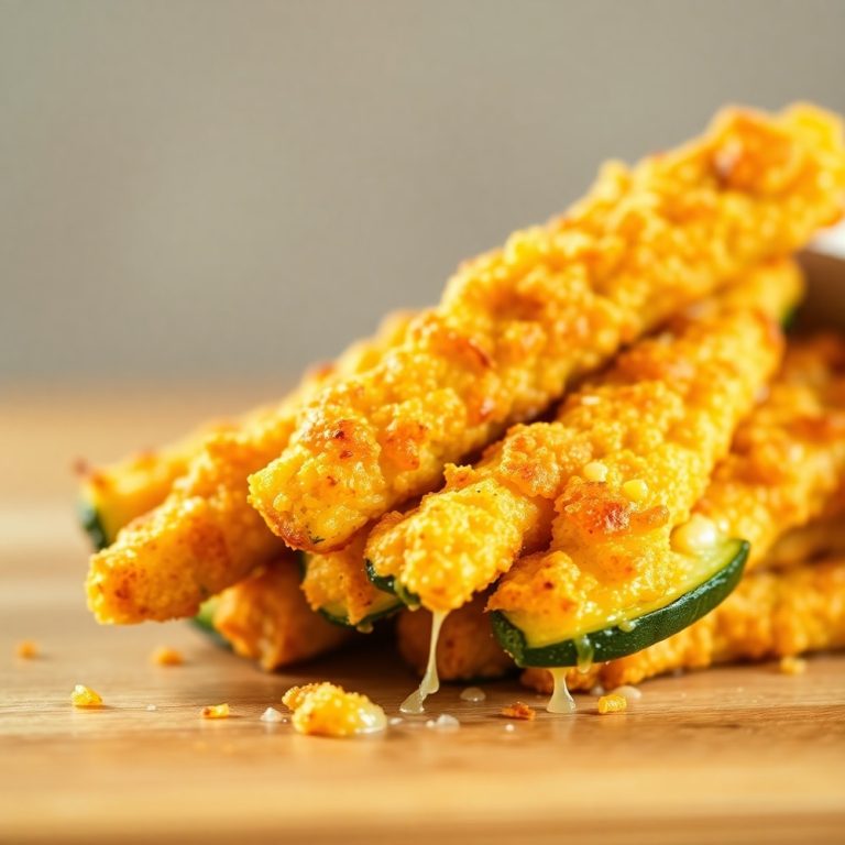 cheesy zucchini breadsticks