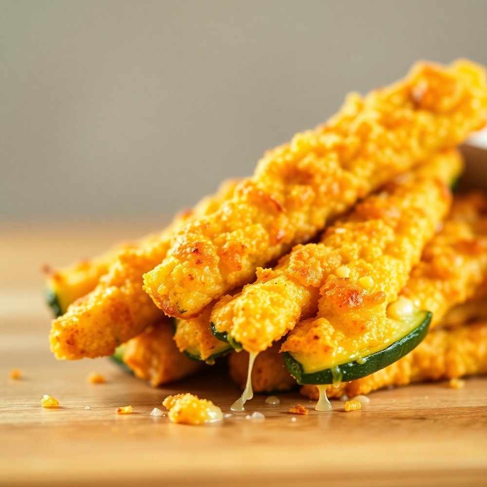 cheesy zucchini breadsticks