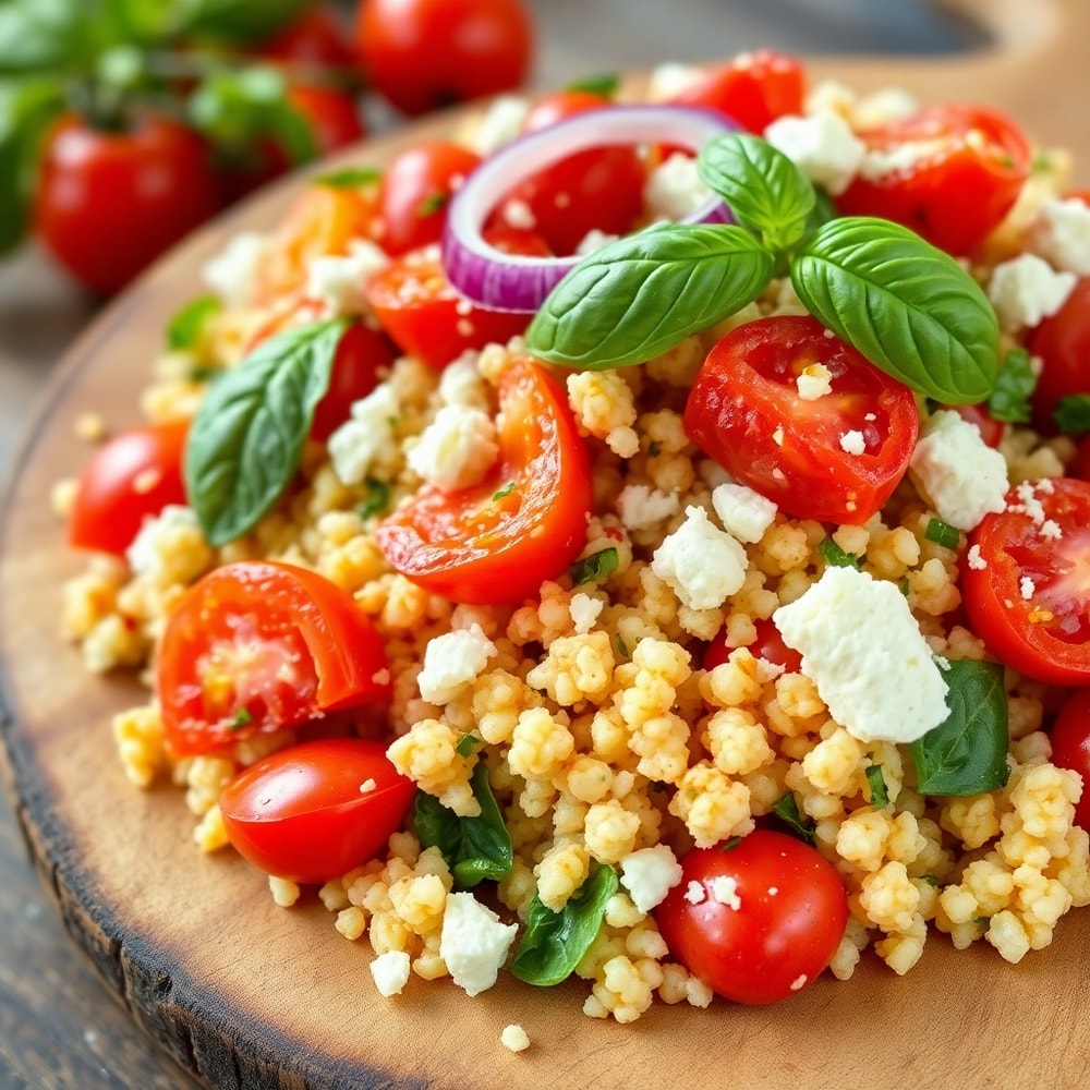cherry tomato couscous salad