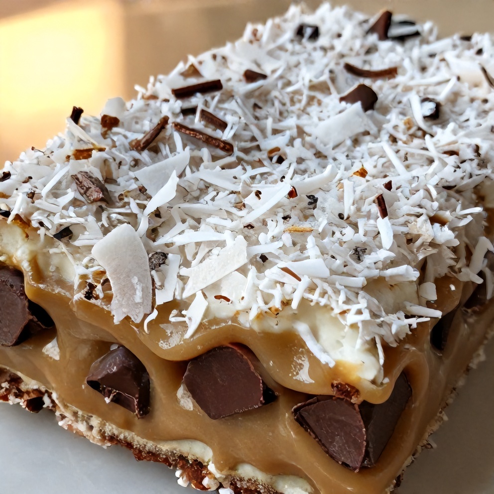 Coconut Magic Bars