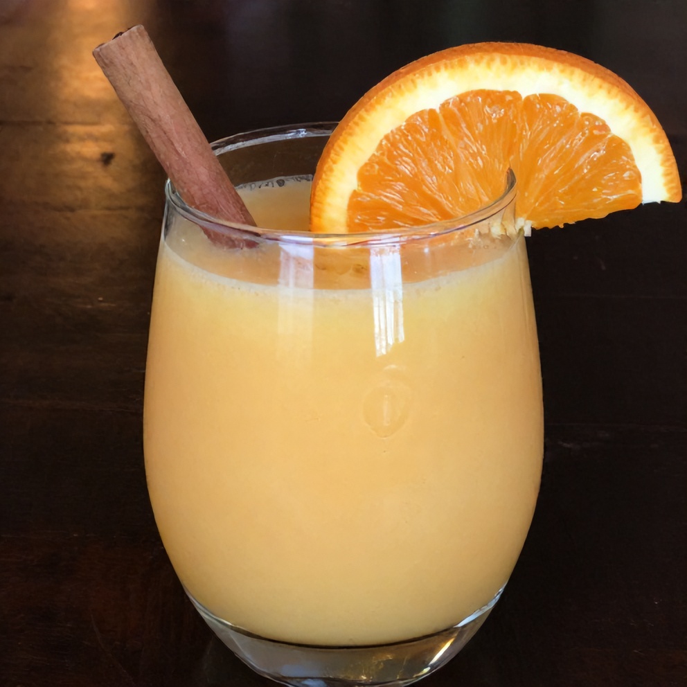 Creamy Coconut Orange Bliss Drink