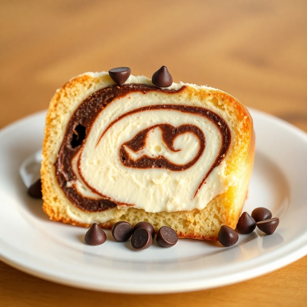 Creamy Swirl Ice Cream Bread Treat