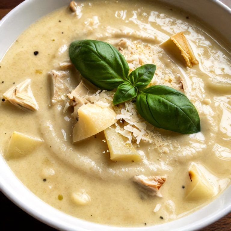 Creamy Tuscan Chicken Potato Soup