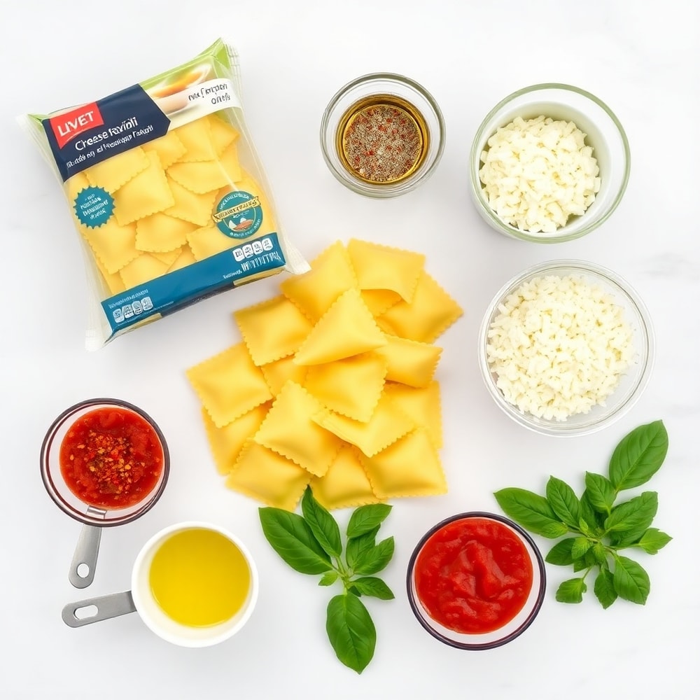 Air Fryer Ravioli Ingredients