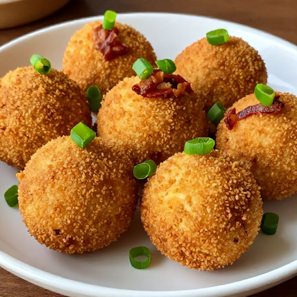 Plated Buffalo Chicken Bacon Mozzarella Bombs