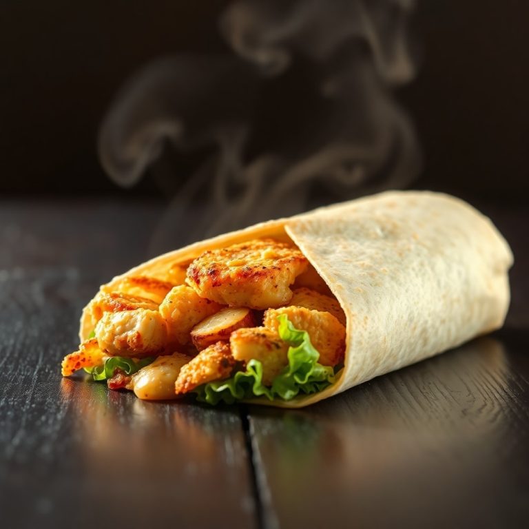 Chicken Caesar Wraps