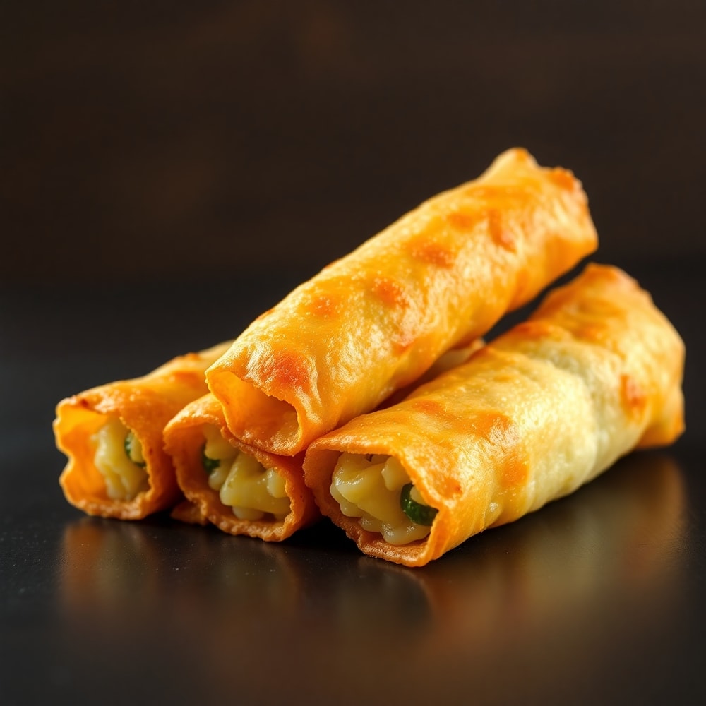 Jalapeno Popper Egg Rolls
