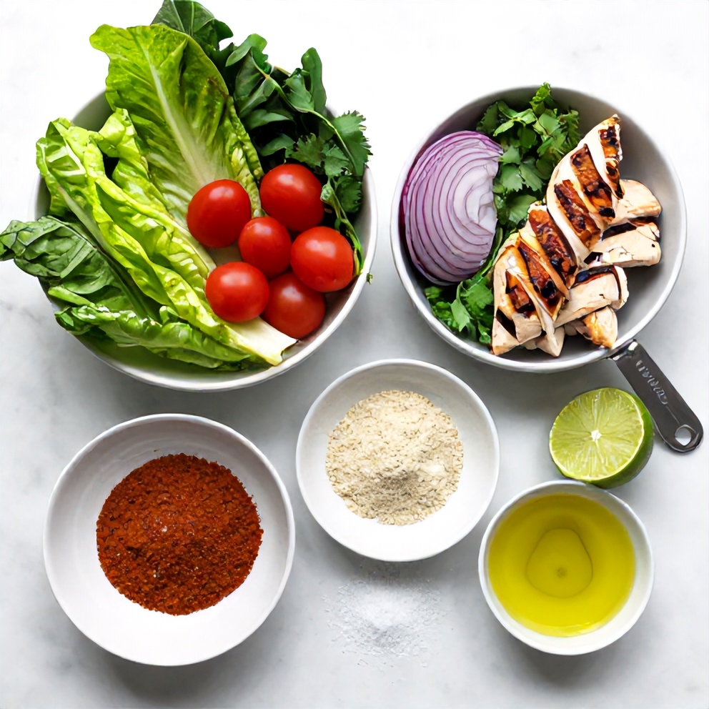 Mexican Grilled Chicken Salad Ingredients