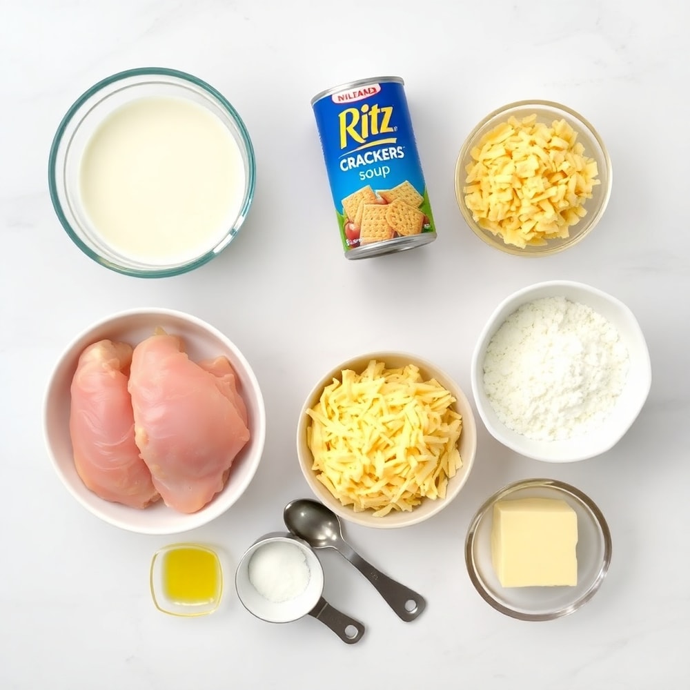Ritz Cracker Chicken Casserole Ingredients