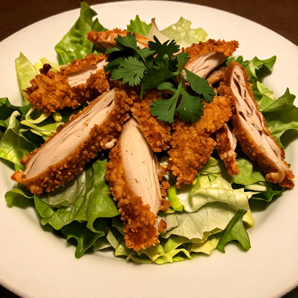 Santa Fe Chicken Salad Plated