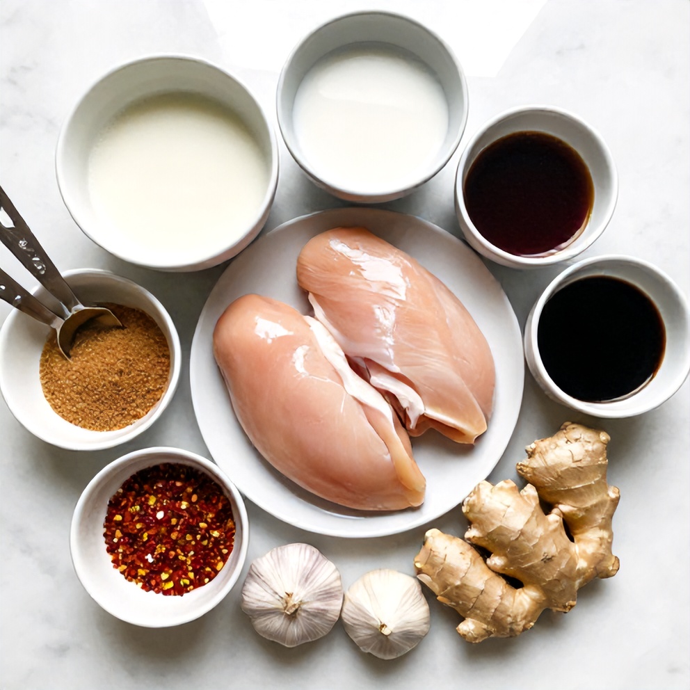 Coconut Chicken Ingredients