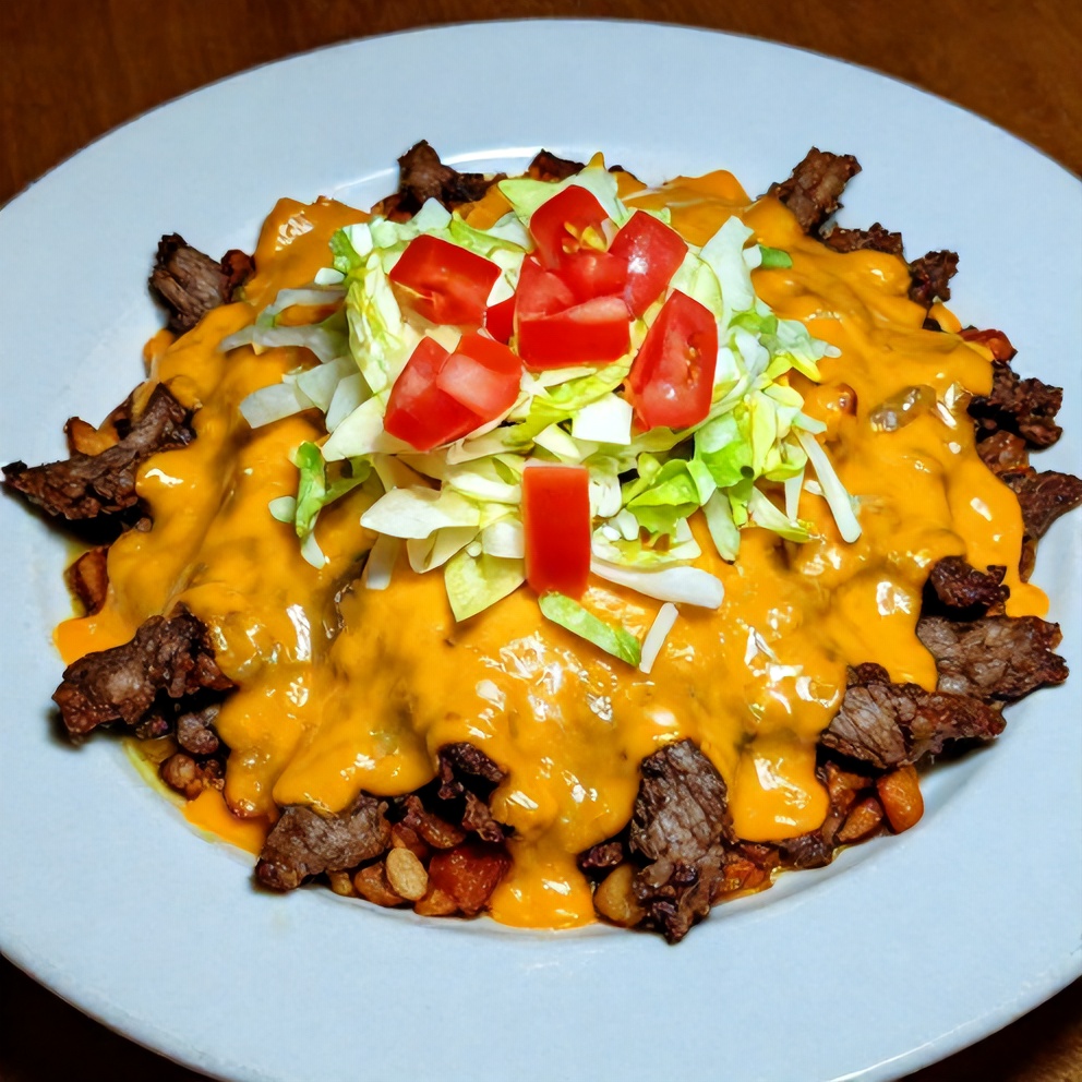 Finished Copycat Taco Bell Meximelt on a plate
