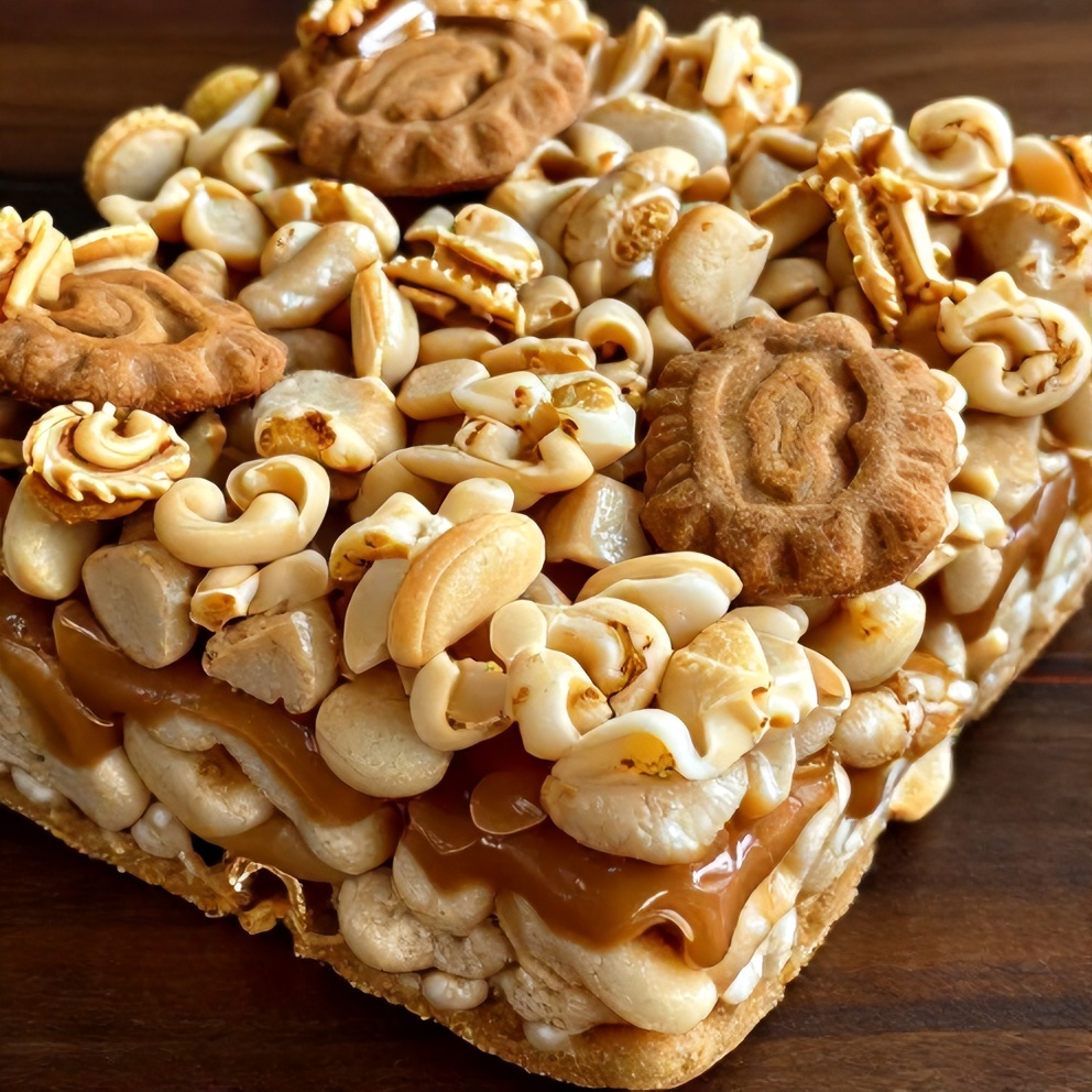 Easy Biscoff Rice Krispie Treats