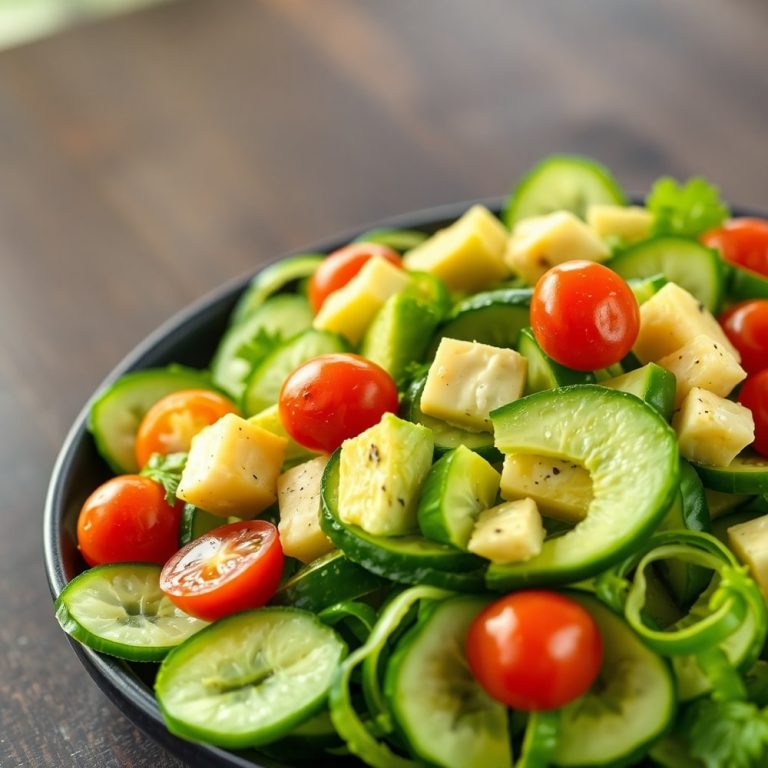 cucumber avocado salad
