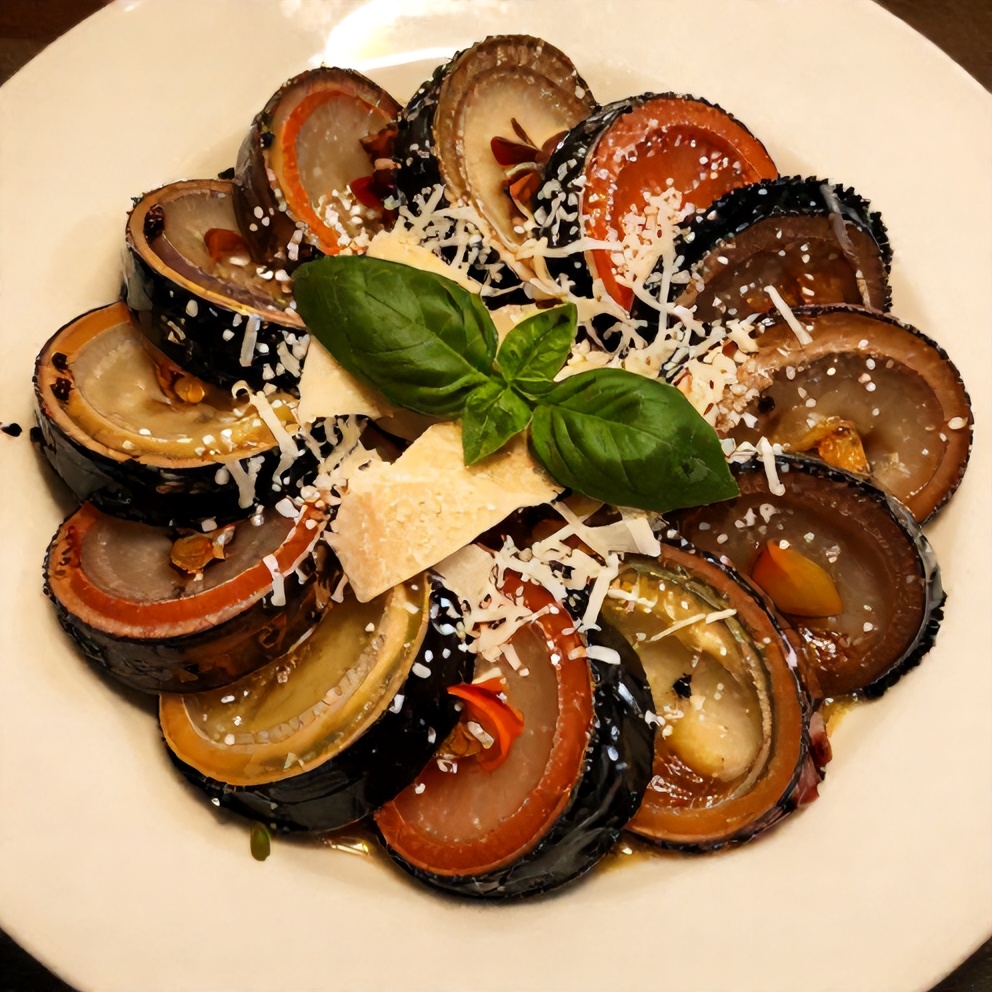 Easy Summer Ratatouille with fresh basil