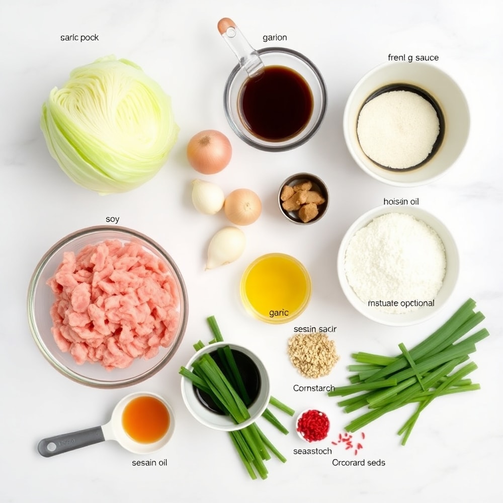Egg Roll in a Bowl Ingredients