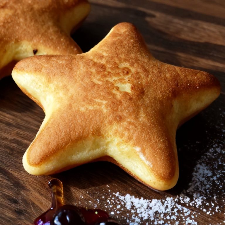 star-shaped pancakes