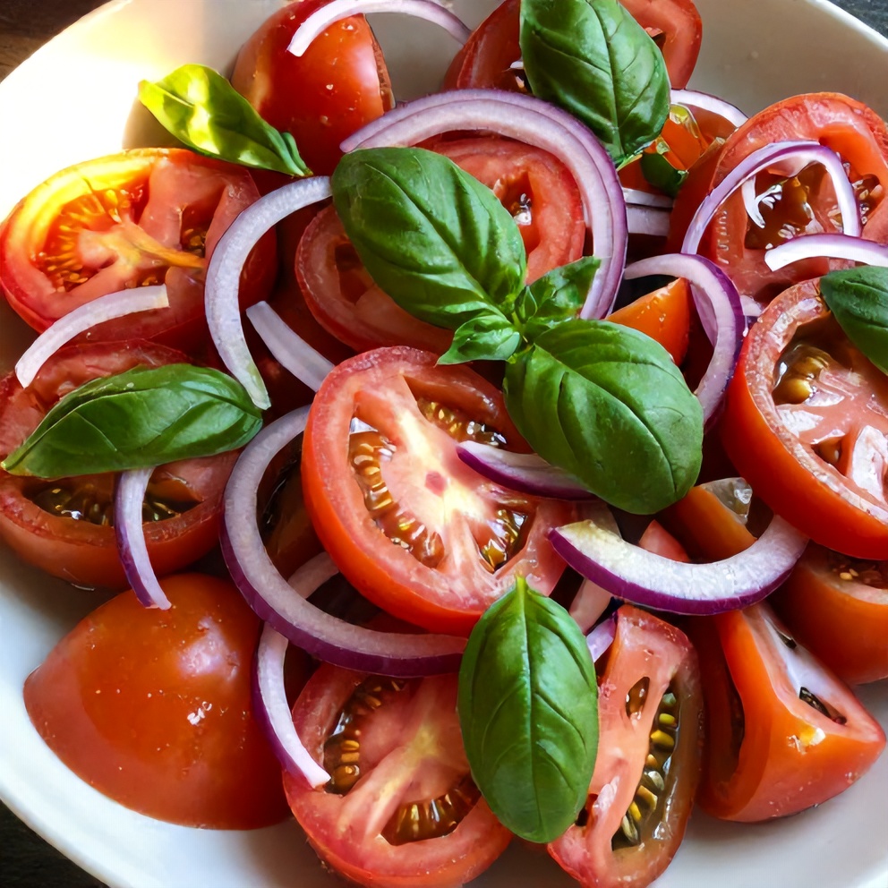 Fresh Heirloom Tomato Salad