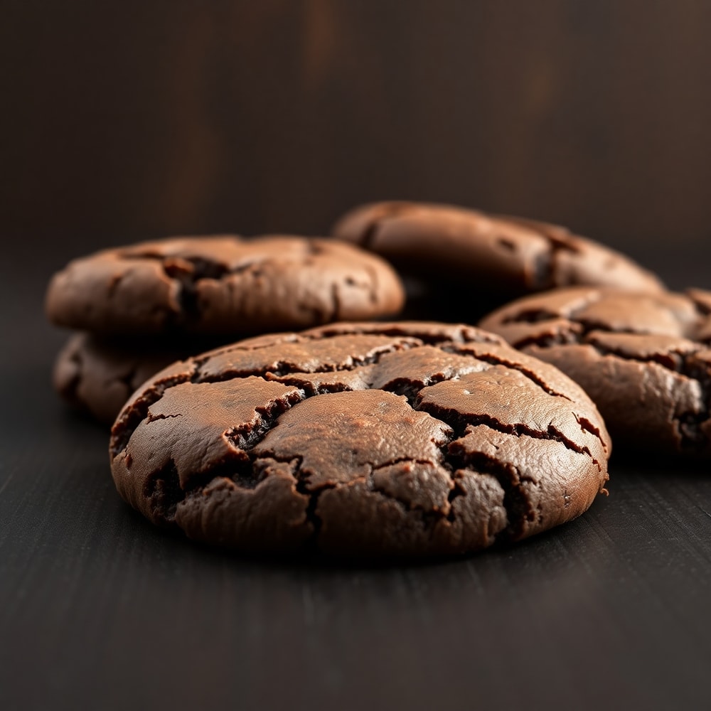 fudgy chocolate brownie cookies
