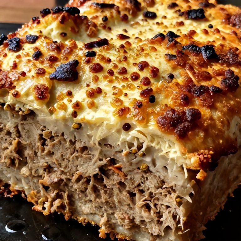 Garlic Parmesan Meatloaf