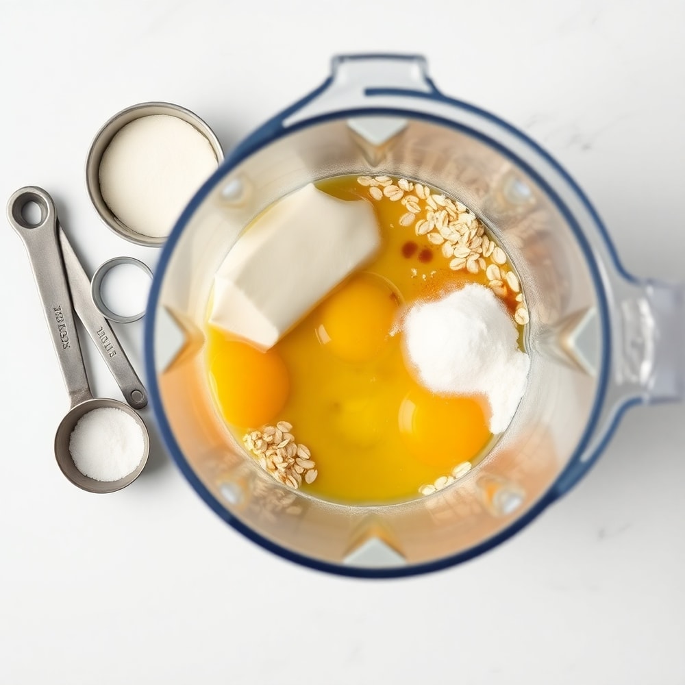 Ingredients for High Protein Pancake Muffins