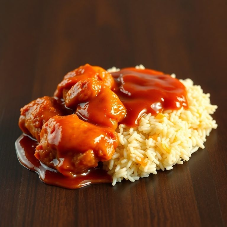 Honey BBQ Chicken and Rice