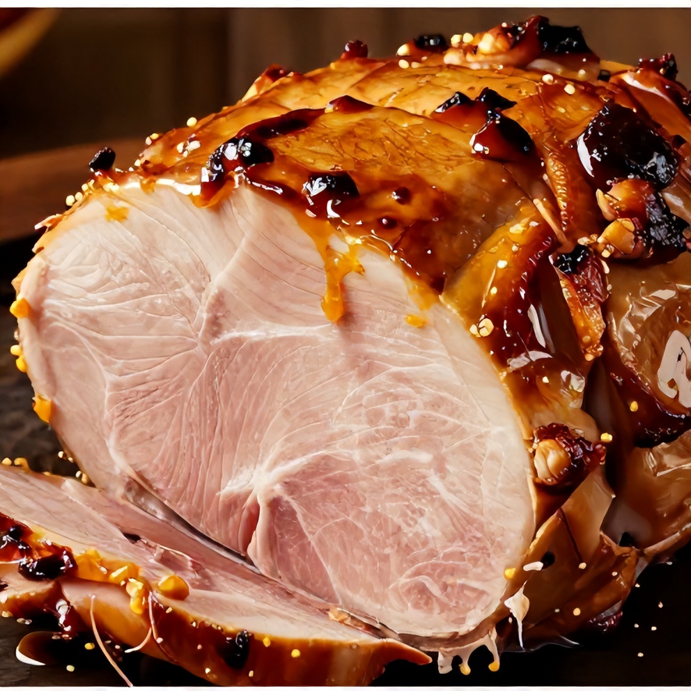 Honey Mustard Glazed Ham