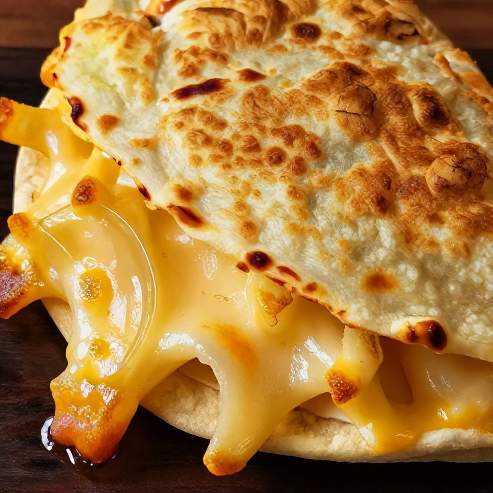 Mac and Cheese Quesadilla