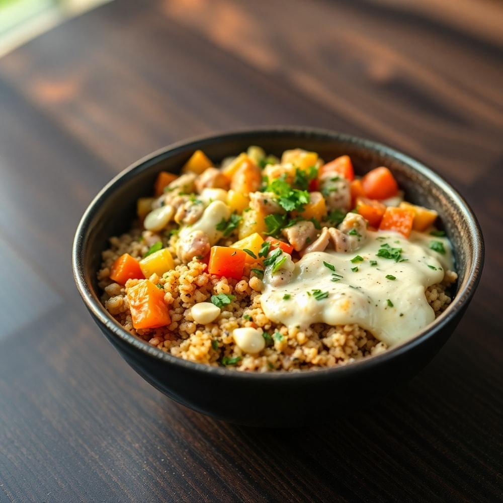 Mediterranean Quinoa Bowl