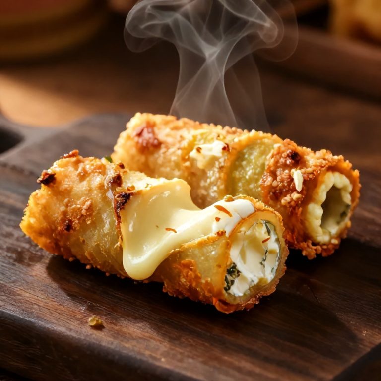 oven fried feta rolls