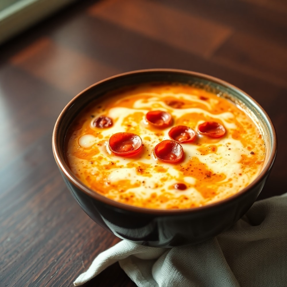 Paleo Pizza Soup