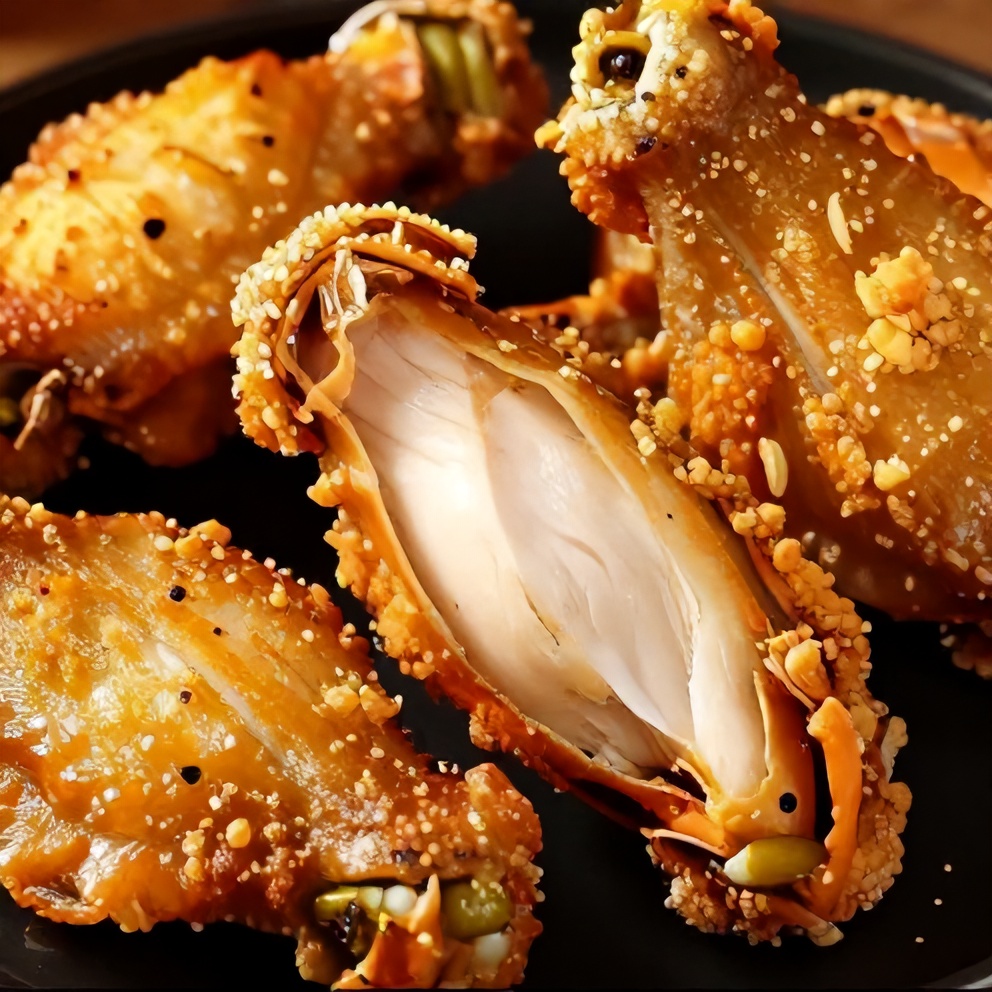 Pickleback Baked Chicken Wings