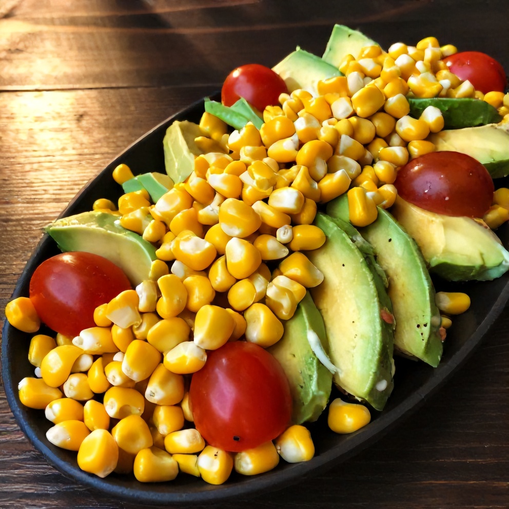 Summer Corn Salad with Avocado